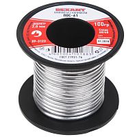 Припой без канифоли Rexant ПОС-61 (1,5мм, 100гр)  картинка